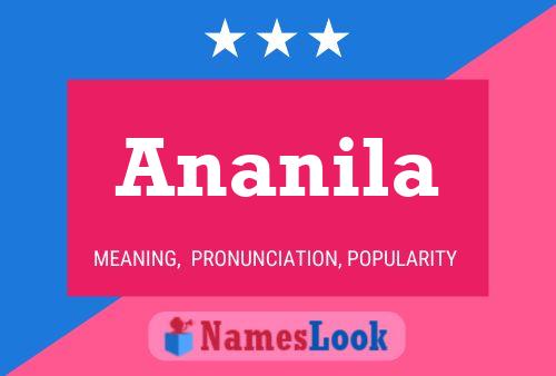 Pôster do nome Ananila