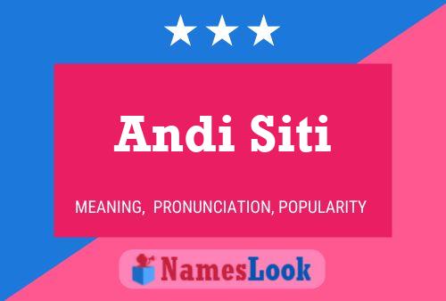 Pôster do nome Andi Siti