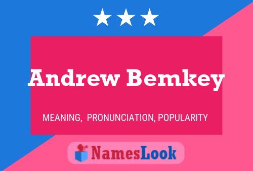 Pôster do nome Andrew Bemkey