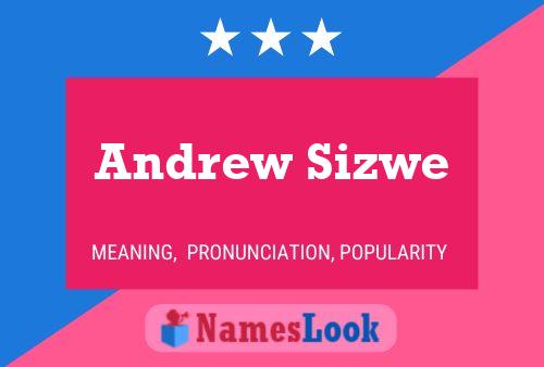 Pôster do nome Andrew Sizwe