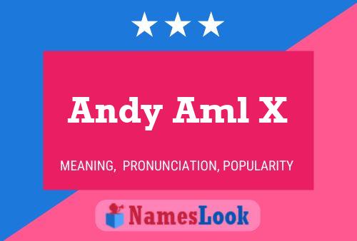 Pôster do nome Andy Aml X