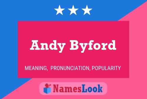 Pôster do nome Andy Byford