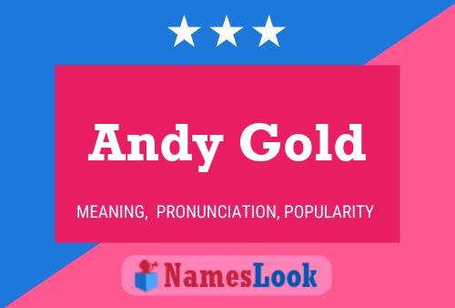 Pôster do nome Andy Gold