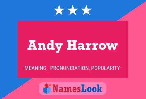 Pôster do nome Andy Harrow