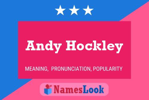 Pôster do nome Andy Hockley