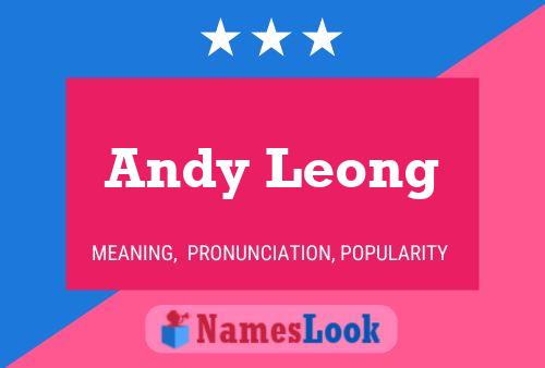 Pôster do nome Andy Leong