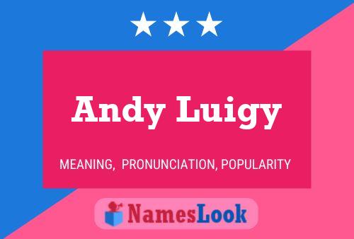 Pôster do nome Andy Luigy