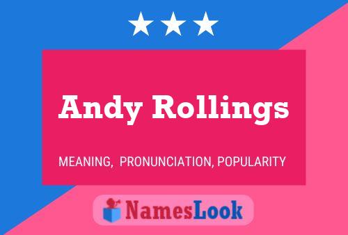 Pôster do nome Andy Rollings