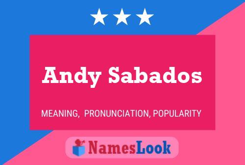 Pôster do nome Andy Sabados