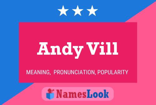 Pôster do nome Andy Vill