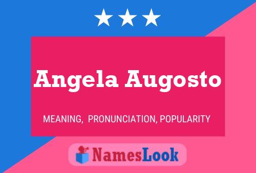 Pôster do nome Angela Augosto