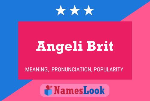 Pôster do nome Angeli Brit