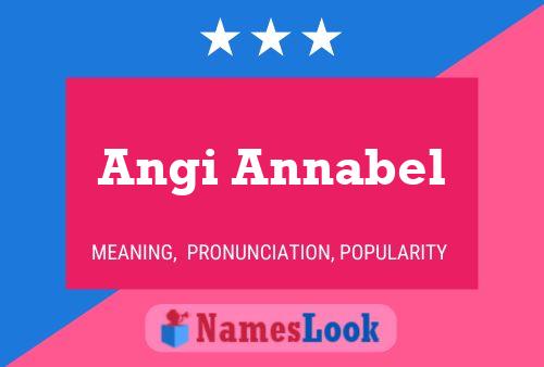 Pôster do nome Angi Annabel