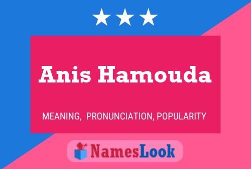 Pôster do nome Anis Hamouda