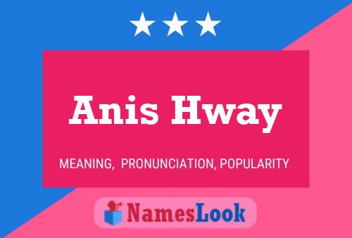 Pôster do nome Anis Hway