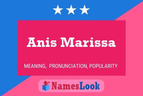 Pôster do nome Anis Marissa