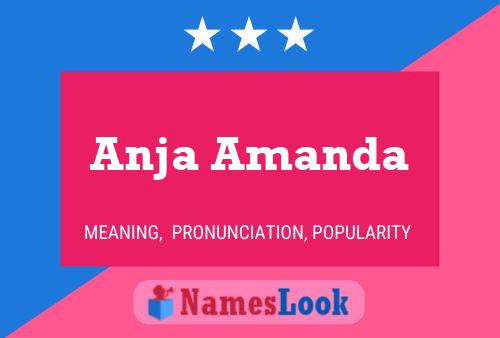 Pôster do nome Anja Amanda