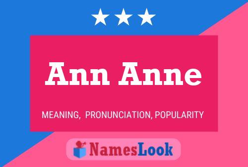 Pôster do nome Ann Anne