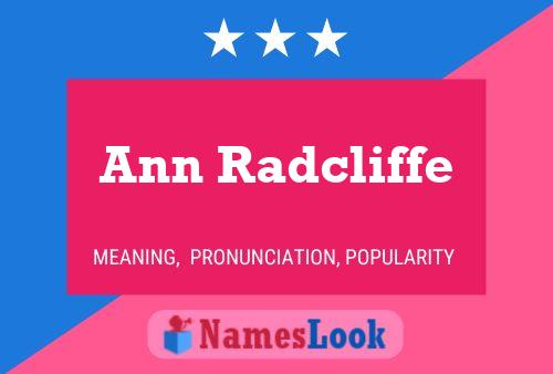 Pôster do nome Ann Radcliffe