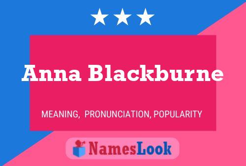 Pôster do nome Anna Blackburne