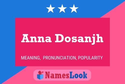 Pôster do nome Anna Dosanjh