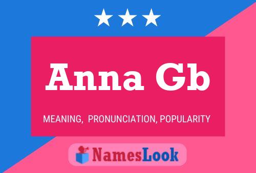 Pôster do nome Anna Gb