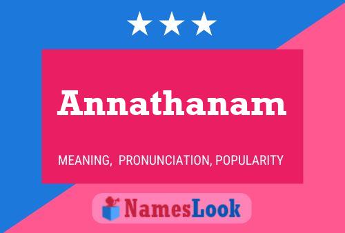 Pôster do nome Annathanam