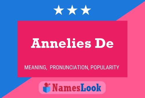 Pôster do nome Annelies De