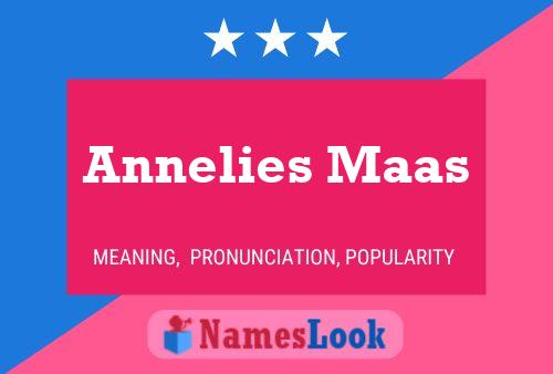 Pôster do nome Annelies Maas