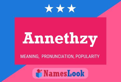 Pôster do nome Annethzy