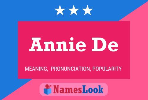 Pôster do nome Annie De