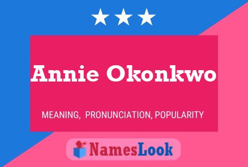 Pôster do nome Annie Okonkwo