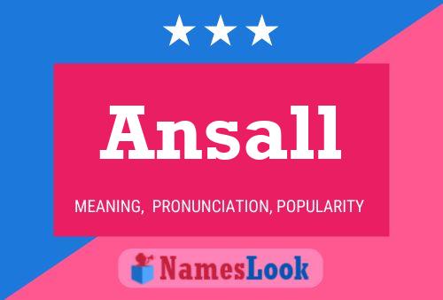 Pôster do nome Ansall