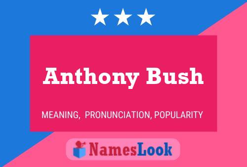 Pôster do nome Anthony Bush