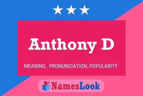 Pôster do nome Anthony D