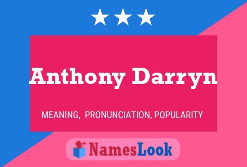 Pôster do nome Anthony Darryn