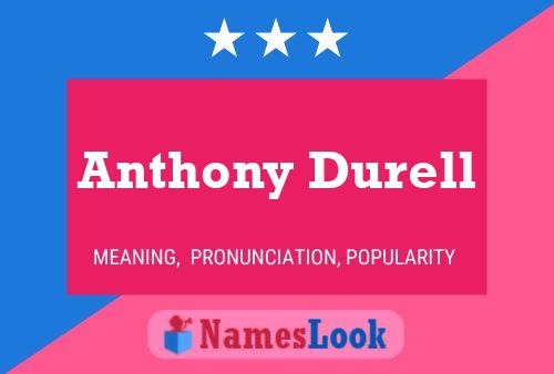 Pôster do nome Anthony Durell