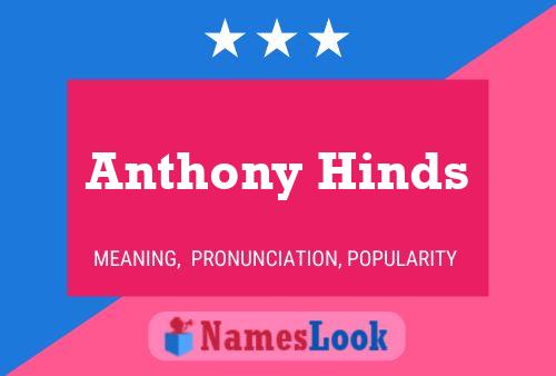 Pôster do nome Anthony Hinds