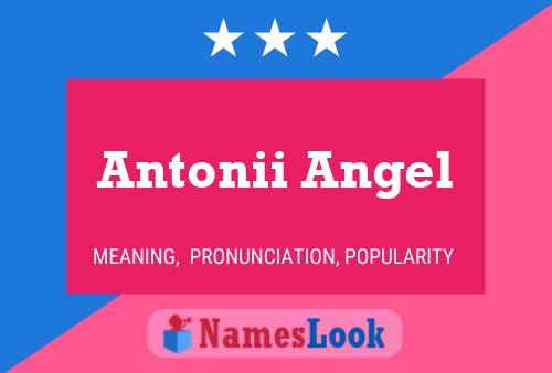 Pôster do nome Antonii Angel