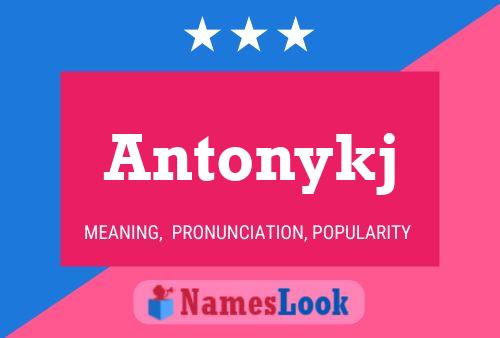 Pôster do nome Antonykj