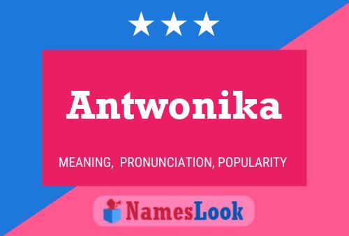 Pôster do nome Antwonika