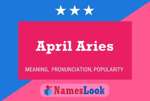 Pôster do nome April Aries