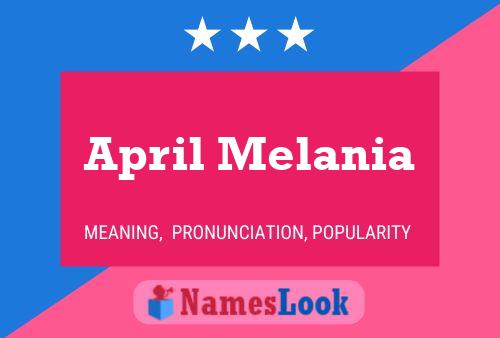 Pôster do nome April Melania