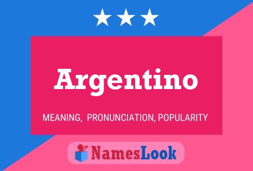 Pôster do nome Argentino