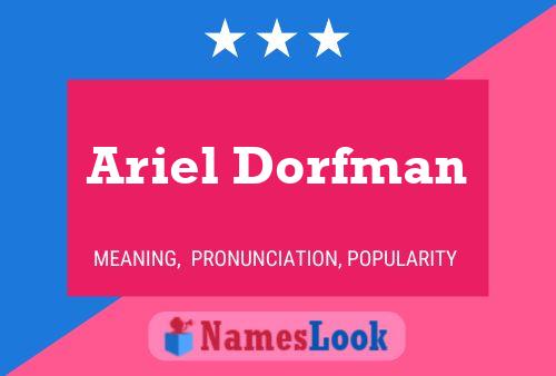 Pôster do nome Ariel Dorfman