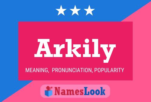 Pôster do nome Arkily