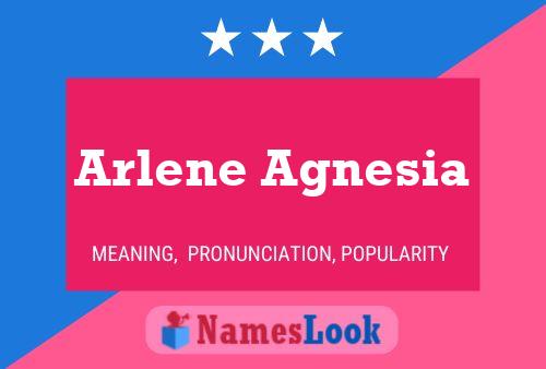 Pôster do nome Arlene Agnesia