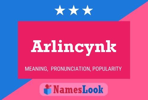 Pôster do nome Arlincynk