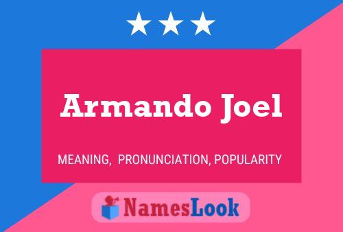 Pôster do nome Armando Joel