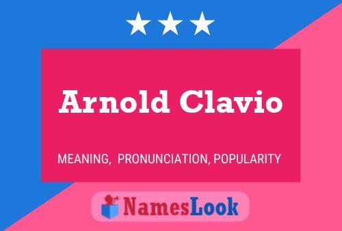 Pôster do nome Arnold Clavio